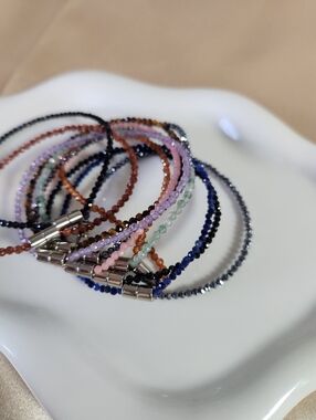 Magnetic Natural Stone Beaded Bracelet